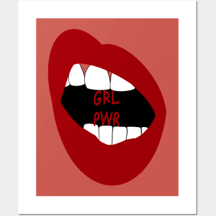 GRL PWR Posters and Art